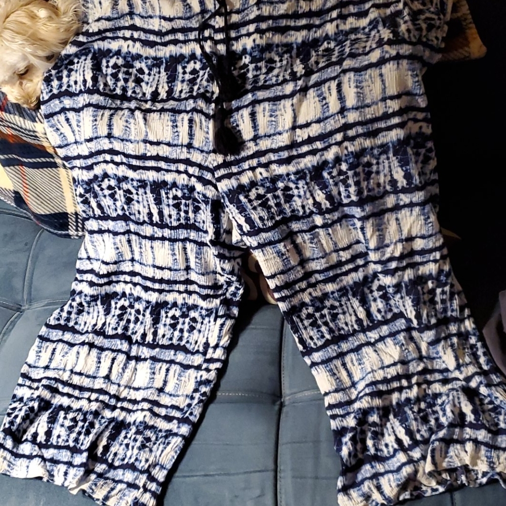 Tie Dye Inspired Capris